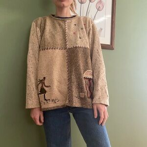 Oversized vintage sweater